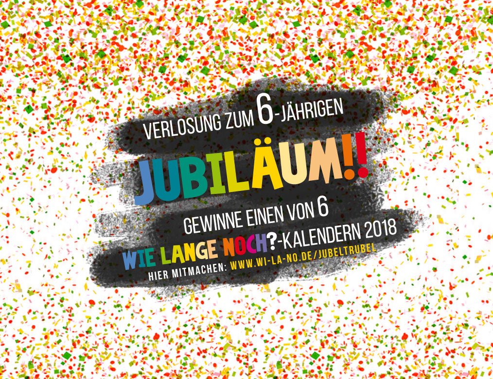 Jubiläum! 6 Jahre WiLaNo! Mach mit bei der großen Verlosung!