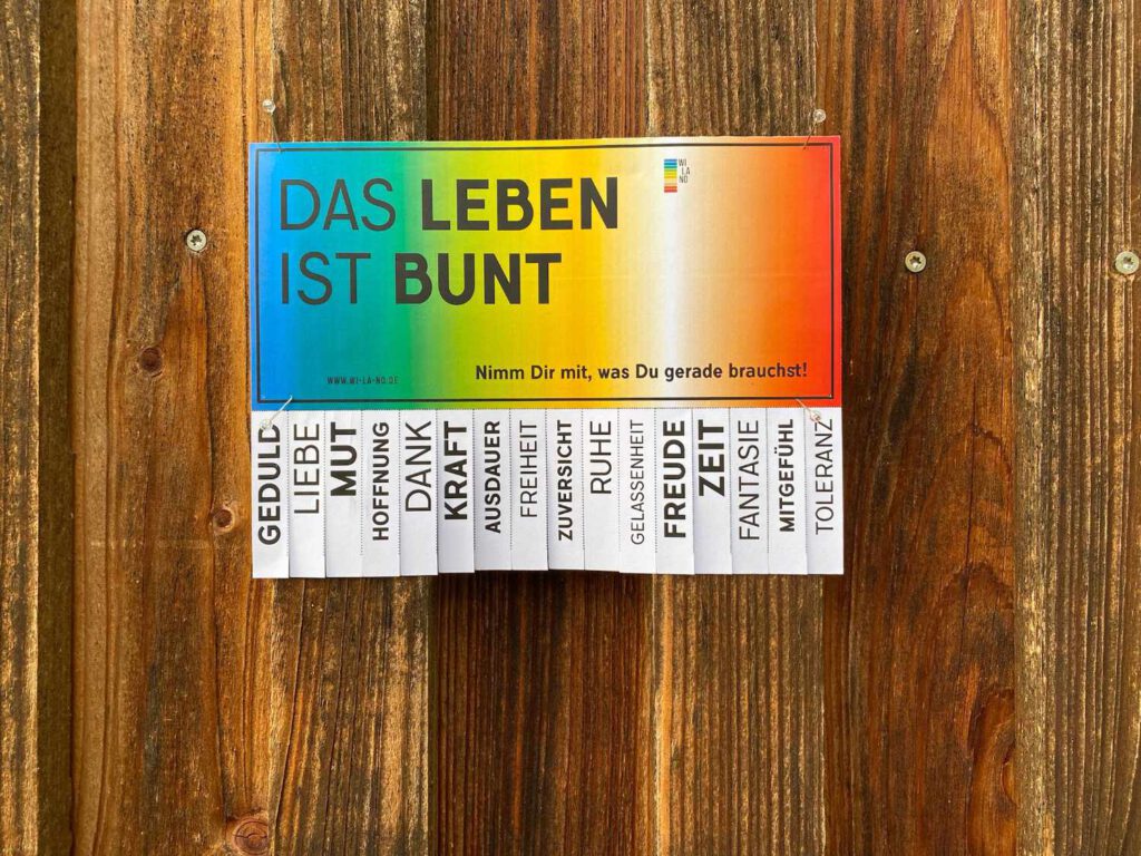 Das Leben ist bunt