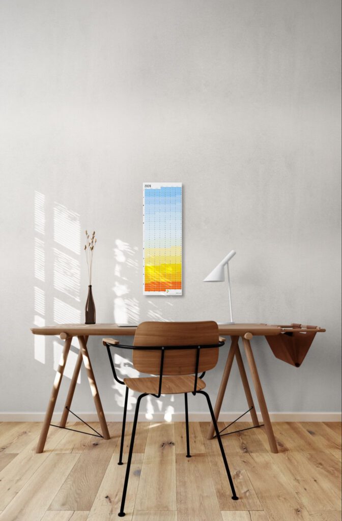 Vorteil analoger Wandkalender vs. digitalem Kalender